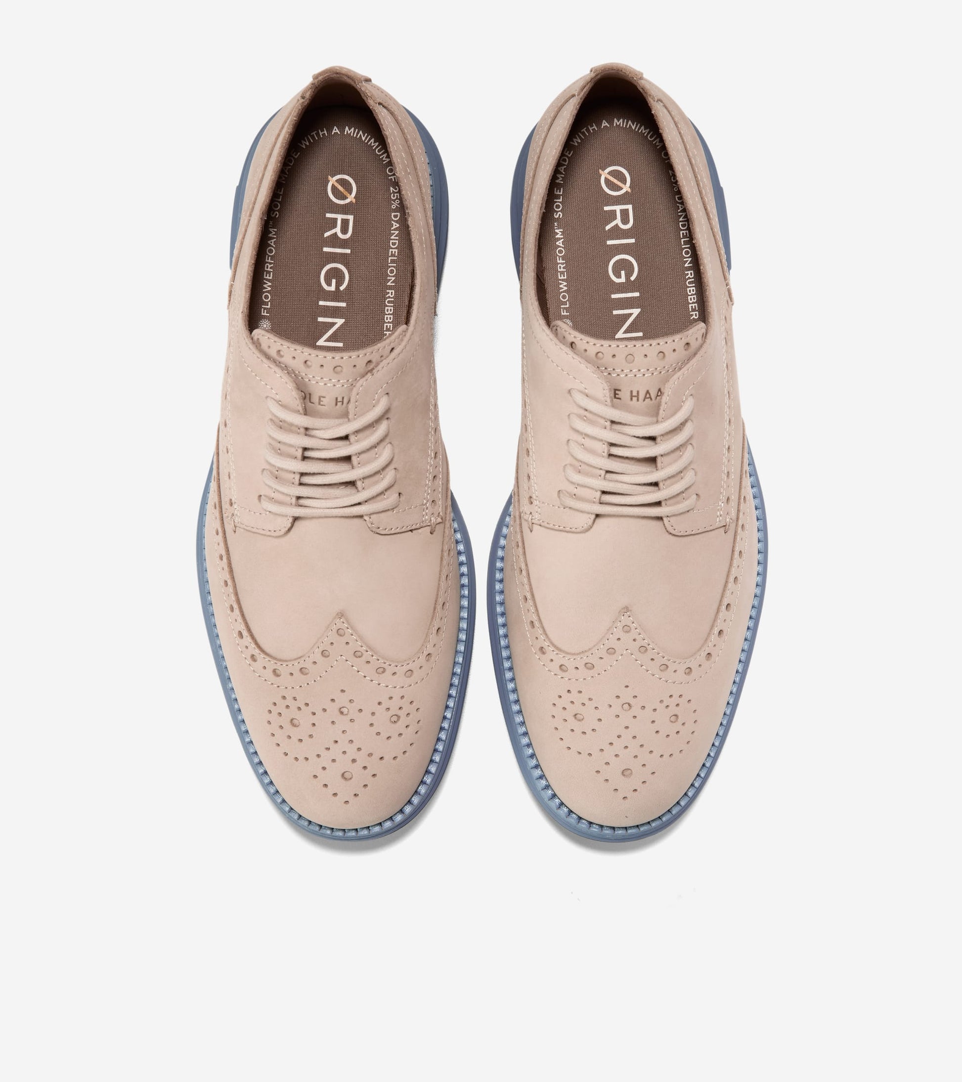 C39860:CH LT SESAME NUBUCK / FADED DENIM / CHINA BLUE