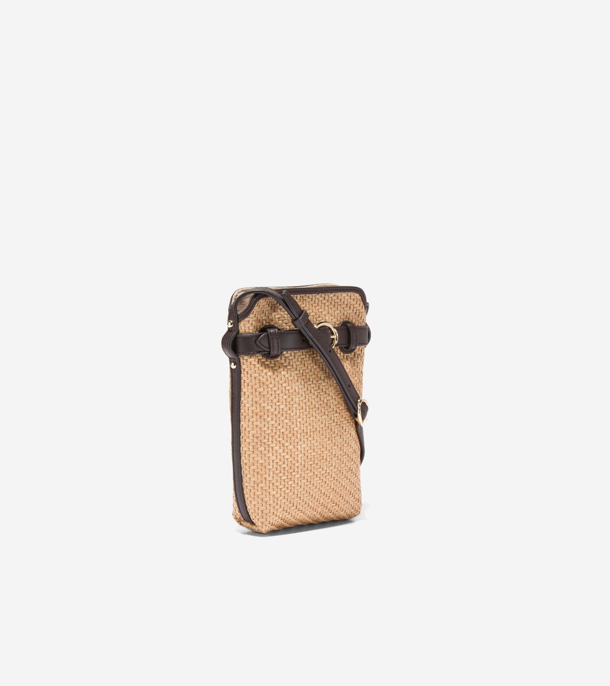U08698:NATURAL RAFFIA / DARK CHOCOLATE:0000