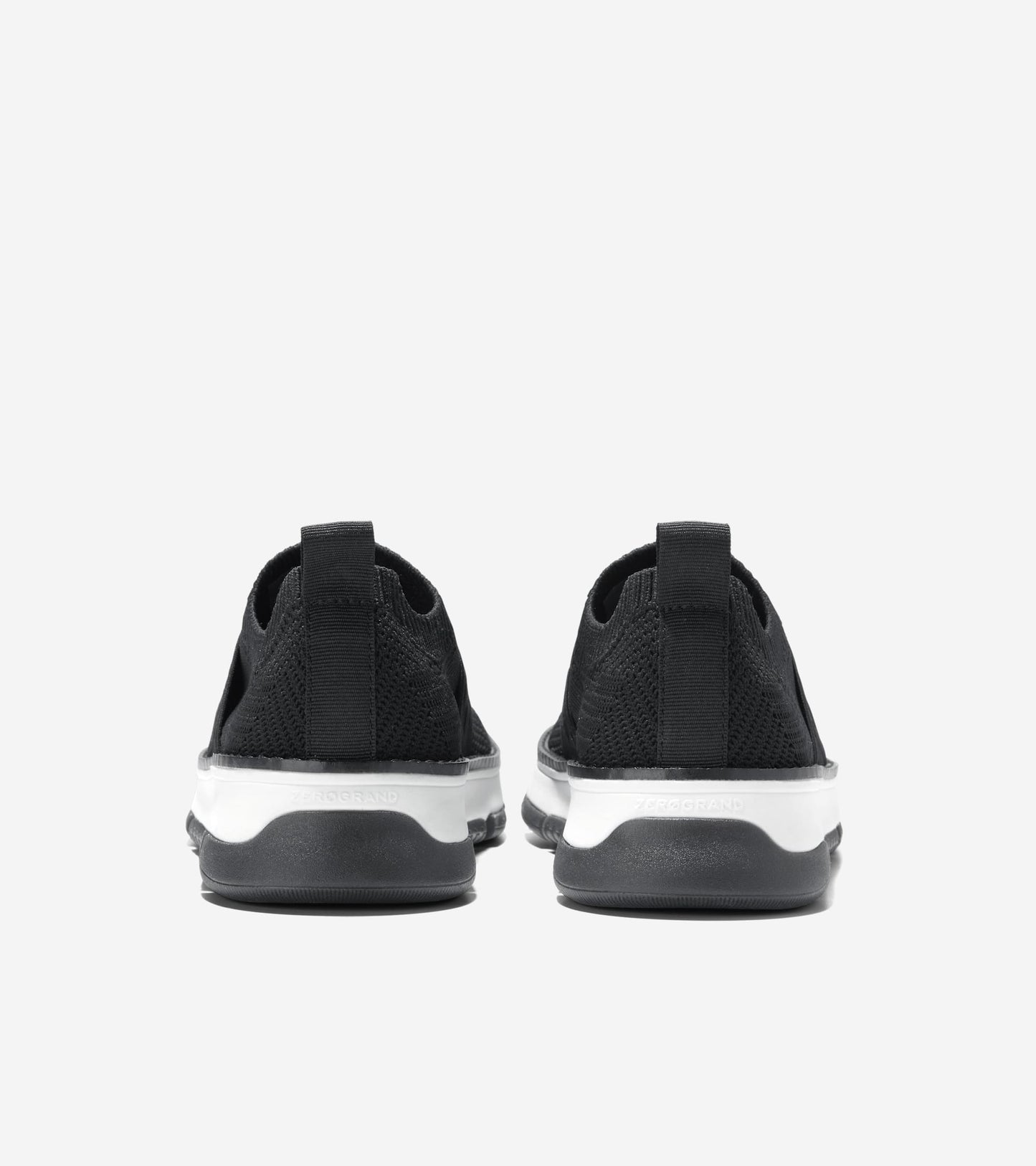 W32498:BLACK KNIT/WHITE