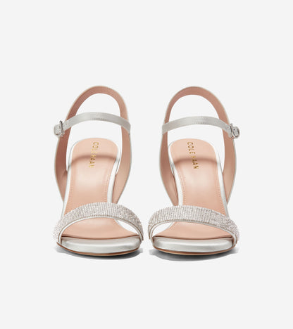 W30331:ALL OVER CRYSTAL/GRAY SATIN