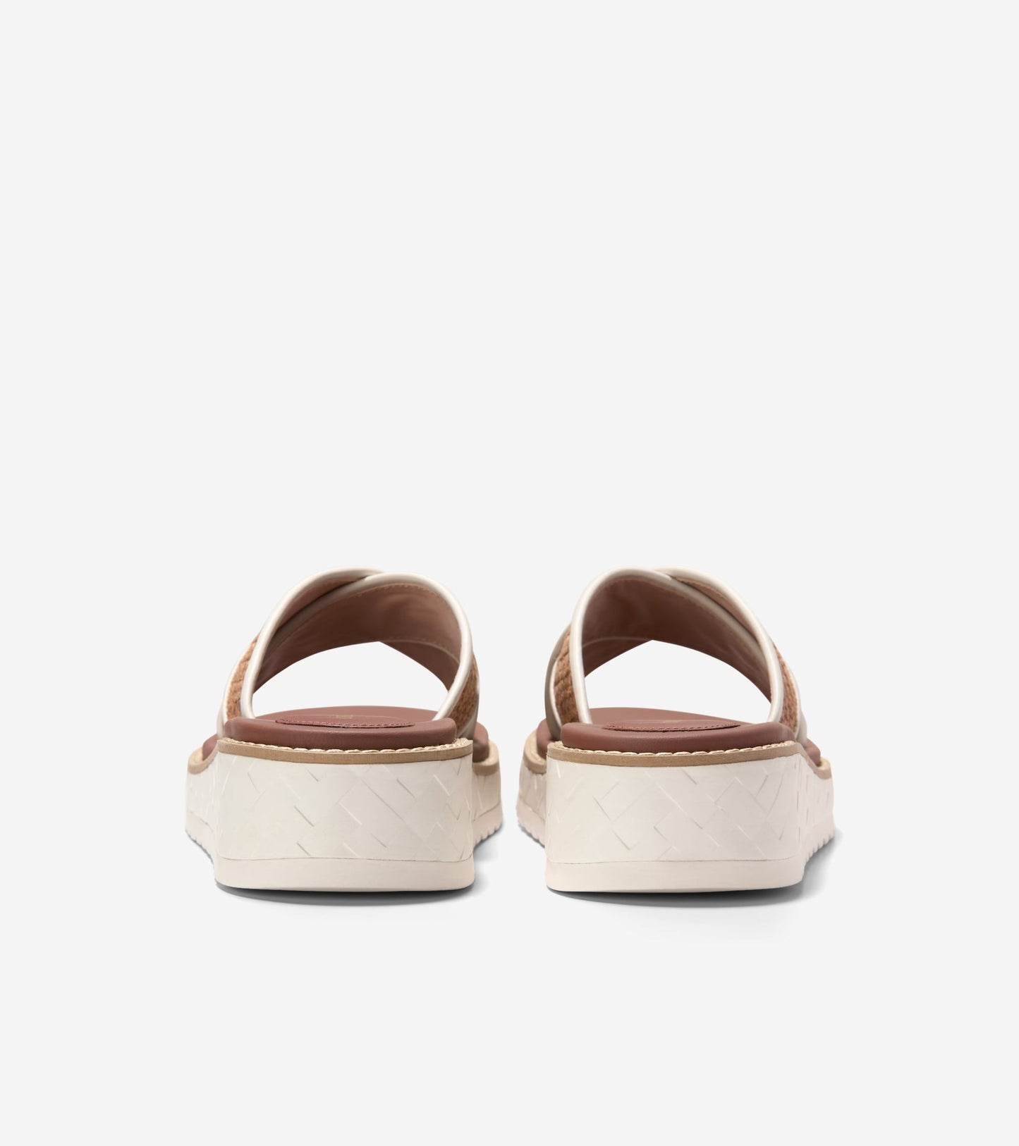 W32816:TAN RAFFIA/IVORY