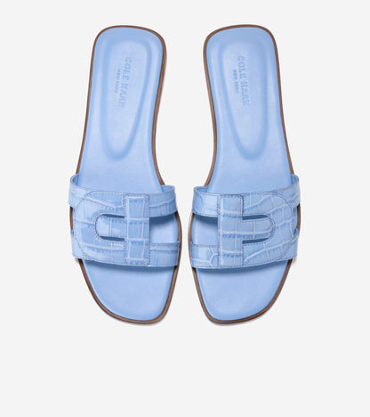 W35587:HYDRANGEA CROC PRINT LEATHER