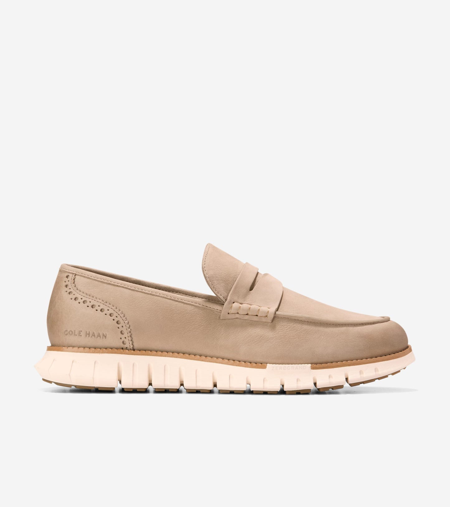C40538:CH DARK LATTE NUBUCK / NATURAL TAN/ IVORY