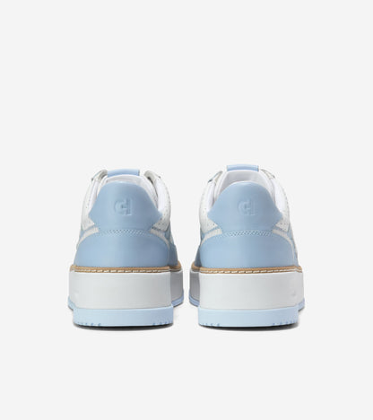 W33201:WHITE PERF LEATHER/SKYWAY/WHITE