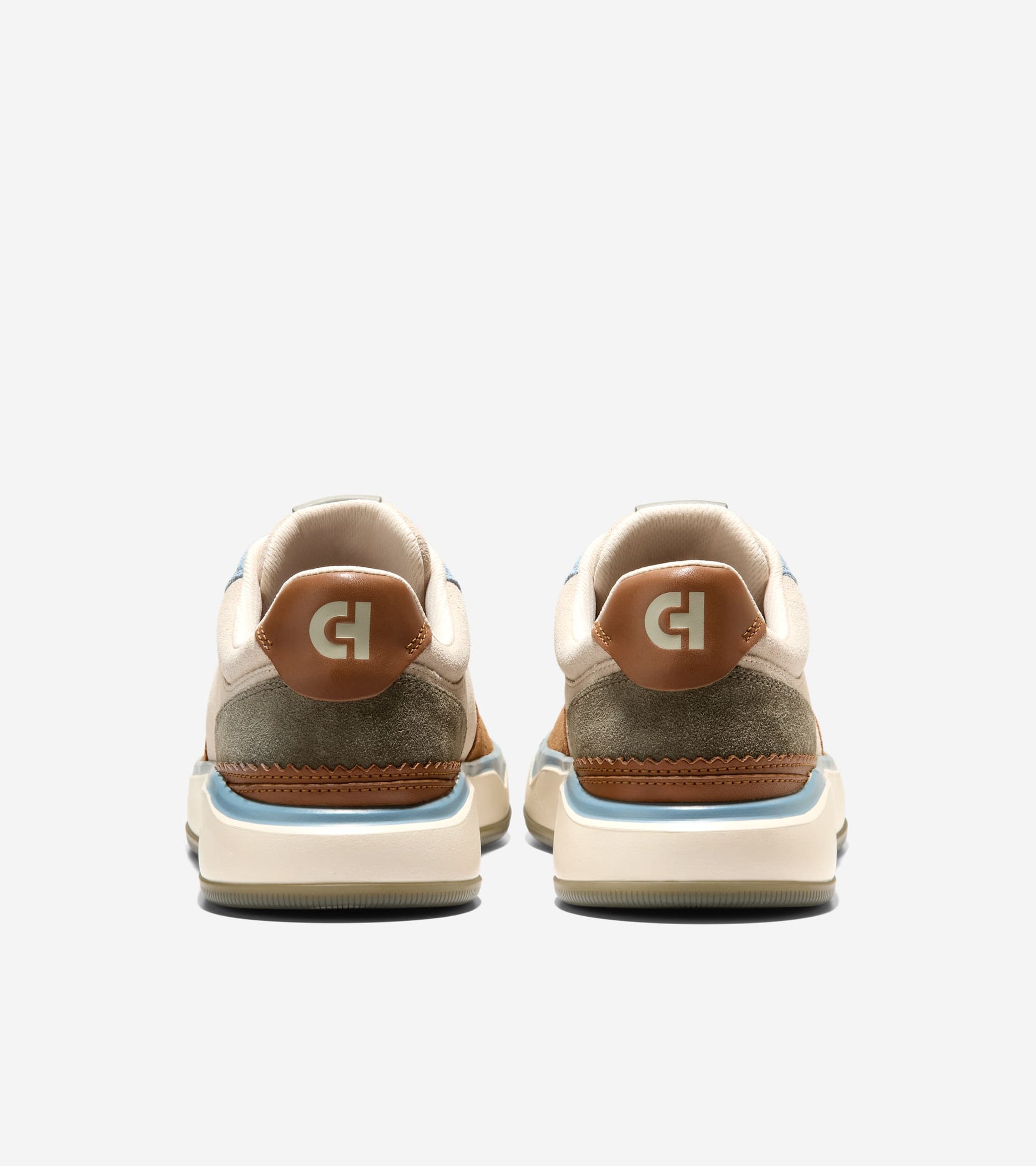 C39690:FADED DENIM SUEDE / LT SESAME / IVORY