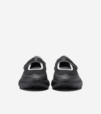 W37605:BLACK MESH / BLACK/WHITE LEATHER
