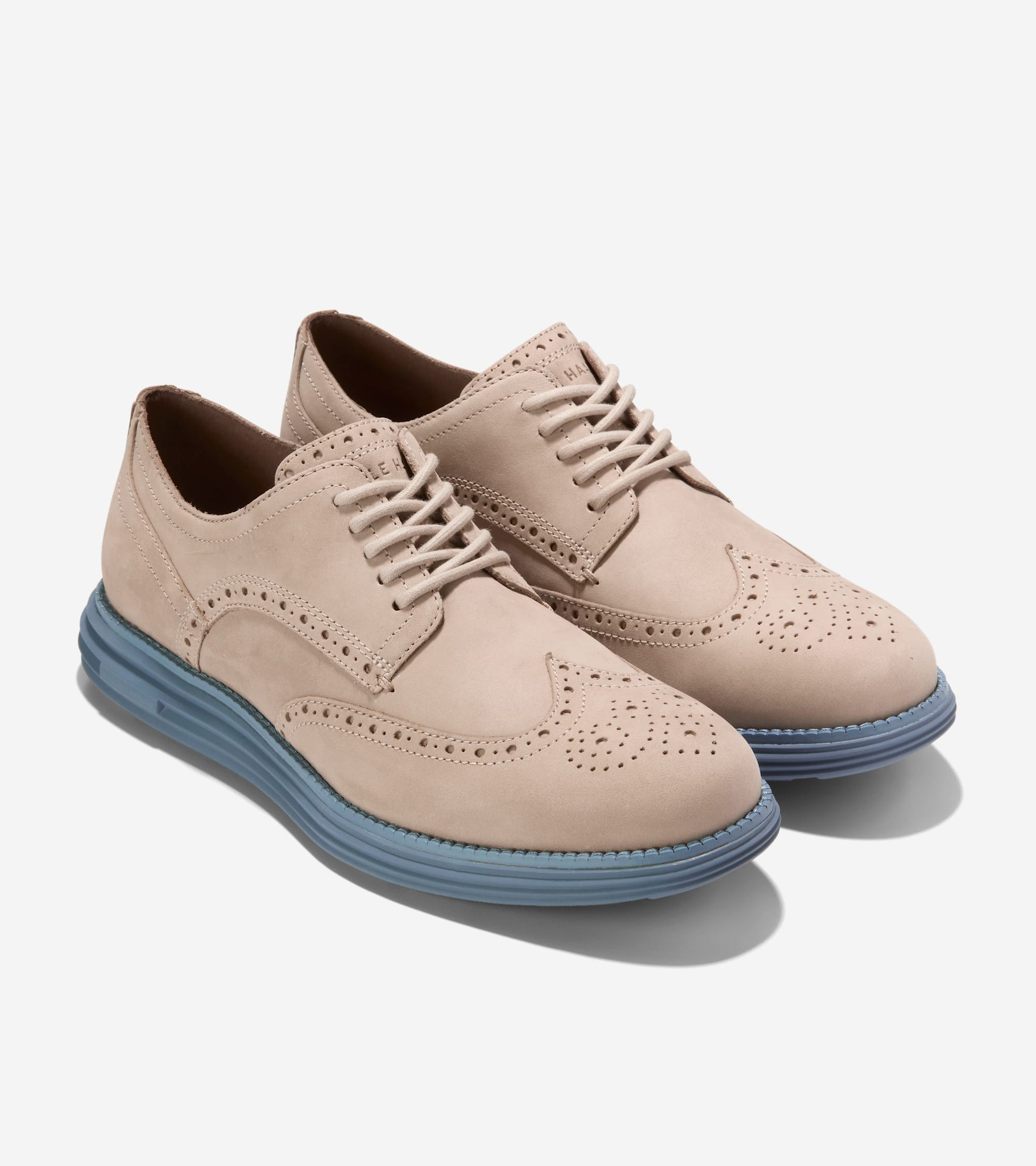 C39860:CH LT SESAME NUBUCK / FADED DENIM / CHINA BLUE