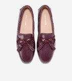 W34024:CH BLACK GARNET LIZARD PRT LTR