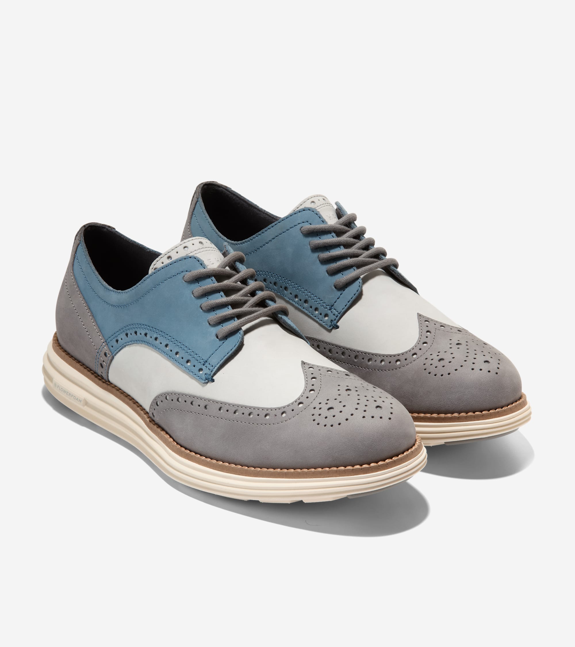C39731:CH SEA STONE NUBUCK / GLACIER GREY / IVORY