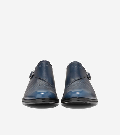 C38667:NAVY BLAZER REVERSE/BLACK