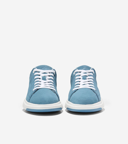 W36528:PROVINCIAL BLUE SDE / WHITE LTHR