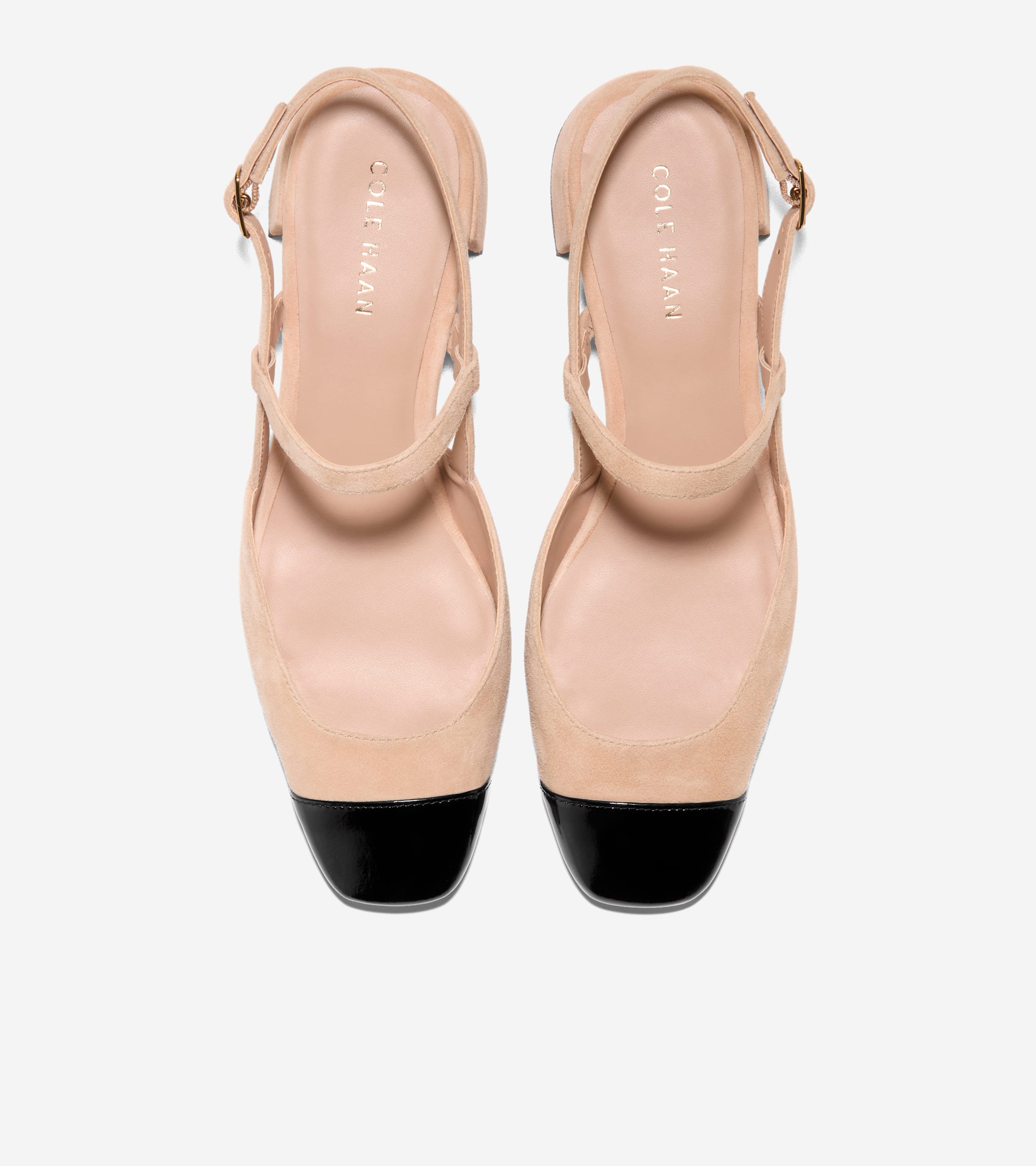 W33559:CH TUSCAN SAND SDE/BLACK PAT LTR