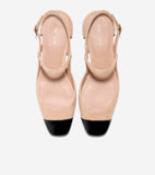 W33559:CH TUSCAN SAND SDE/BLACK PAT LTR