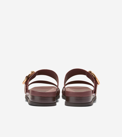 W35352:CH MAHOGANY CROC PRINT LEATHER