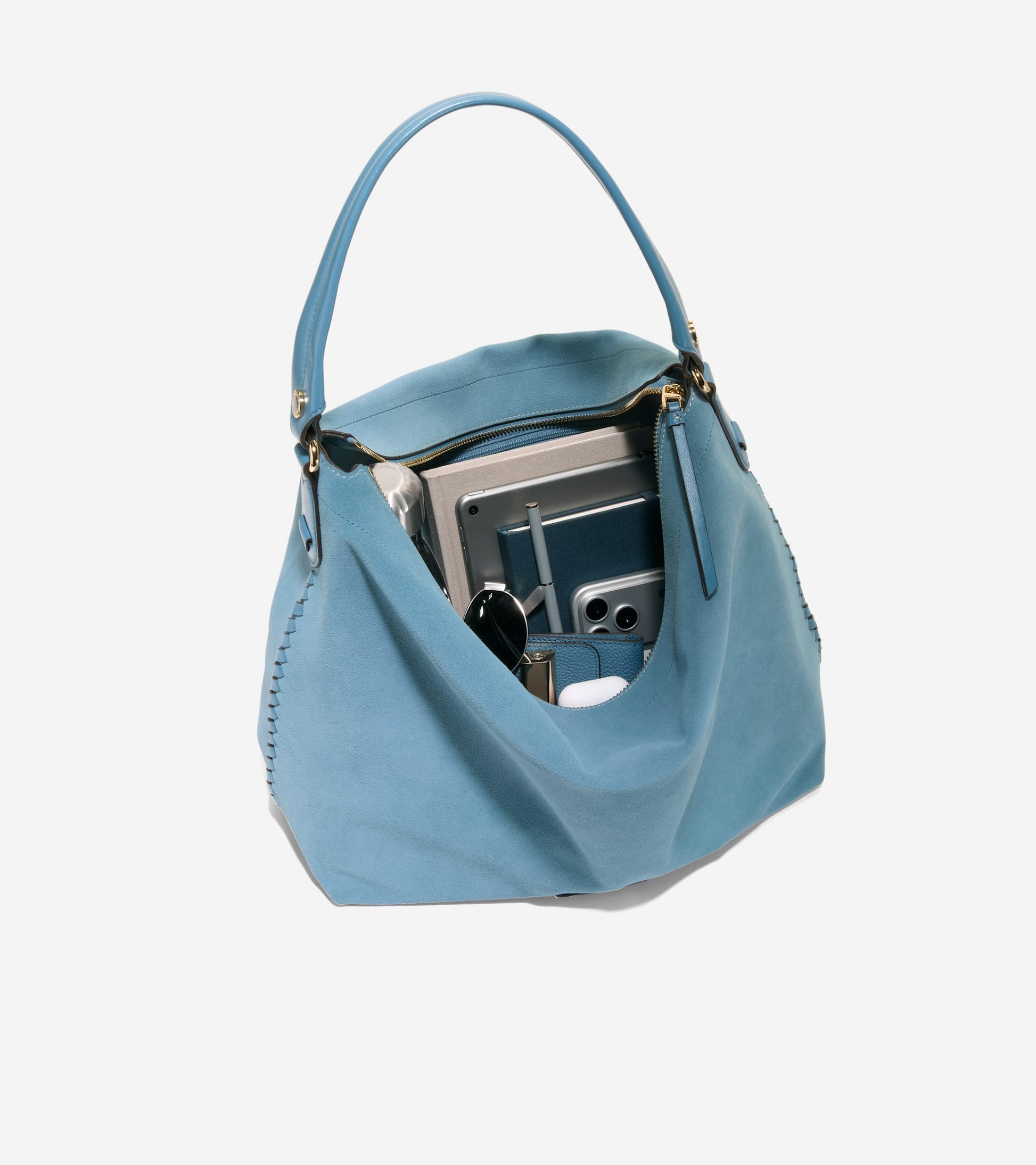 U08473:PROVINCIAL BLUE SUEDE:0000