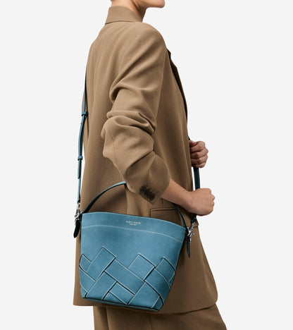U08465:PROVINCIAL BLUE NUBUCK WOVEN:0000