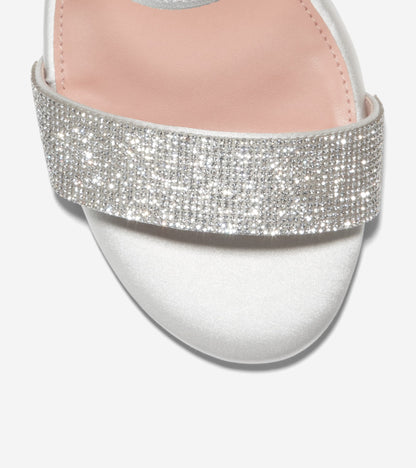 W30331:ALL OVER CRYSTAL/GRAY SATIN