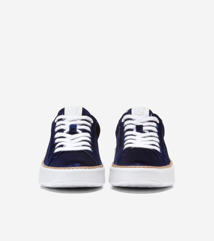 W31510:NAVY BLAZER VELVET/OPTIC WHITE