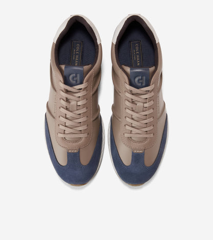 C44619:CH IRISH COFFEE / NAVY BLAZER SUEDE / PUMICE STONE