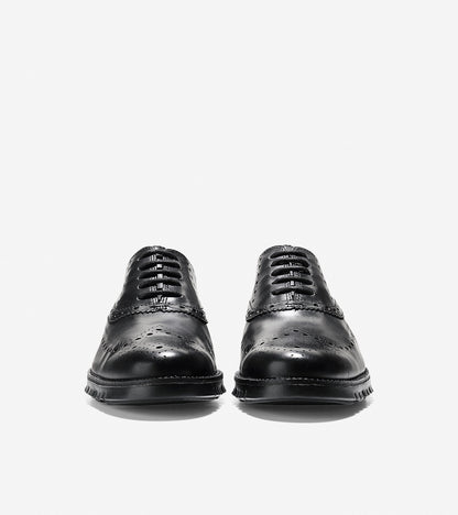 ColeHaan-ZERØGRAND Wingtip Oxford-c20719-Black-Black