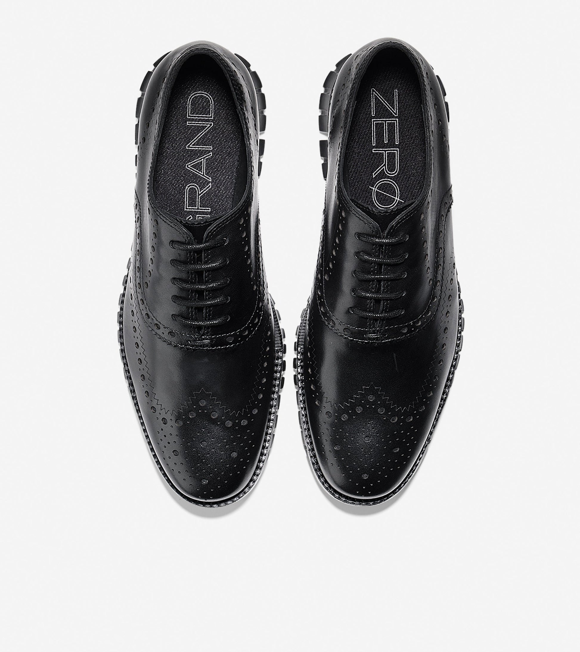 ColeHaan-ZERØGRAND Wingtip Oxford-c20719-Black-Black