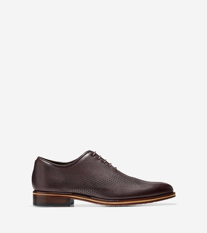 ColeHaan-Washington Grand Laser Wingtip Oxford-c22950-Chestnut