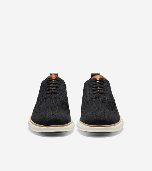 ColeHaan-2.ZERØGRAND Wingtip Oxford-c27568-Black Stitchlite™-Ivory