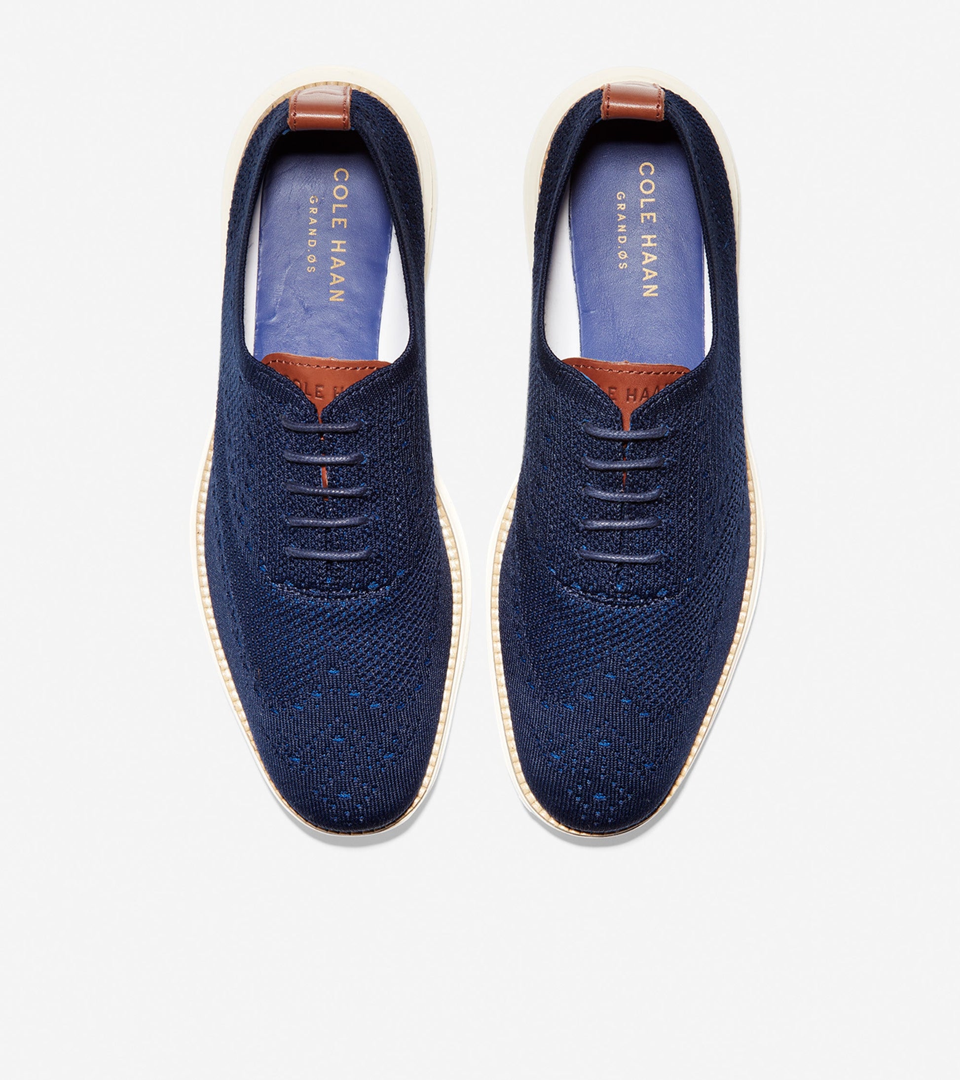 ColeHaan-ØriginalGrand Wingtip Oxford-c27960-Navy Stitchlite™-Ivory