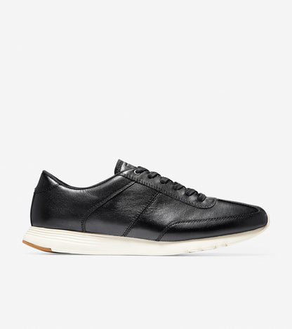 ColeHaan-Grand Crosscourt Running Sneaker-c28253-Black Burnished Leather