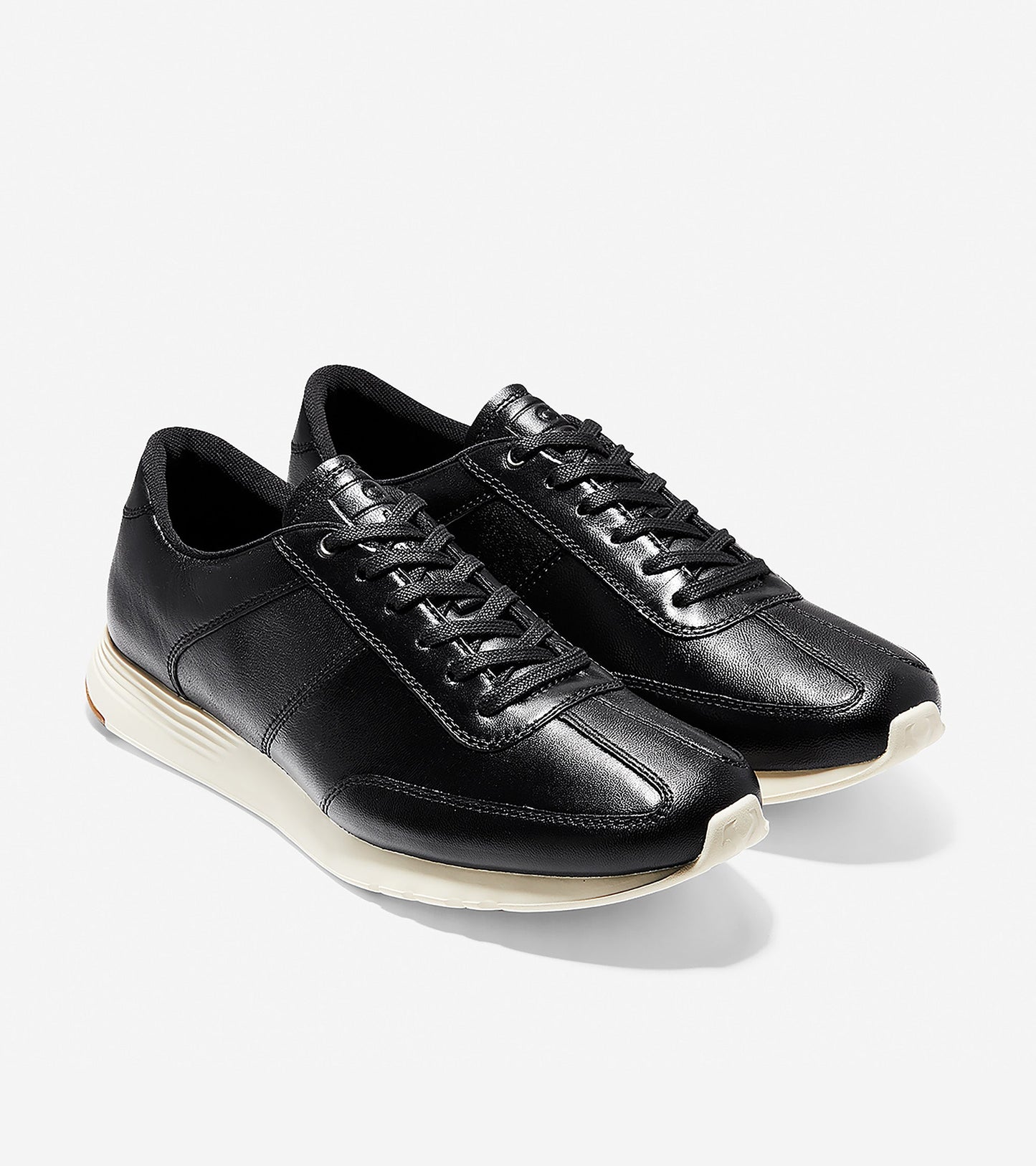 ColeHaan-Grand Crosscourt Running Sneaker-c28253-Black Burnished Leather