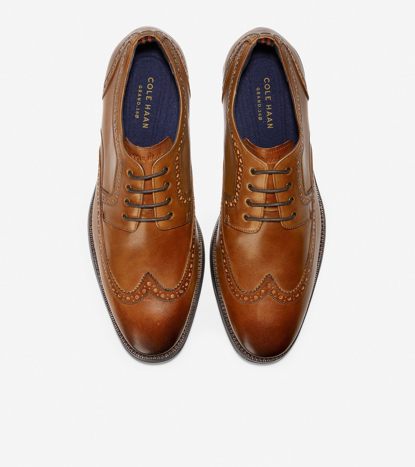 ColeHaan-Jefferson Grand 2.0 Wingtip Oxford-c30100-British Tan