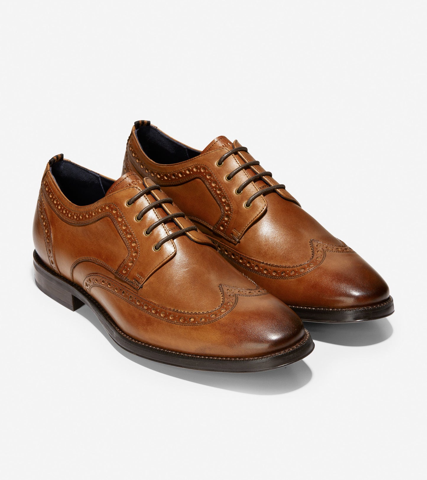 ColeHaan-Jefferson Grand 2.0 Wingtip Oxford-c30100-British Tan
