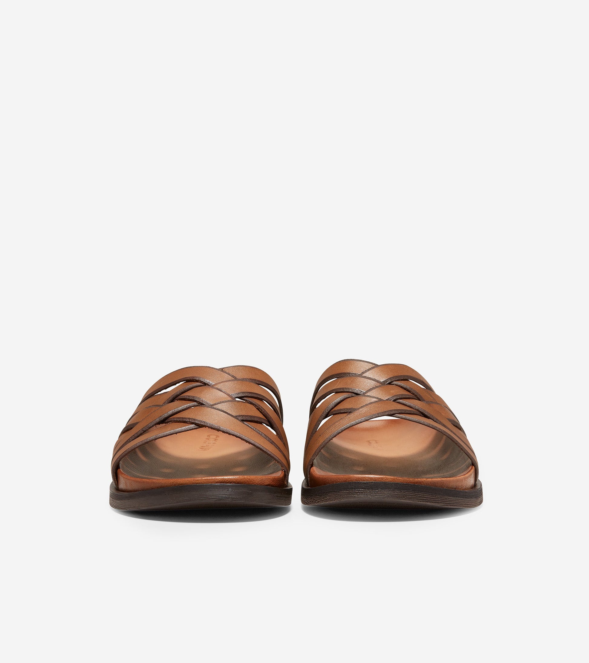 ColeHaan-Feathercraft Slide Sandal-c30861-Medium Roast-Dark Roast