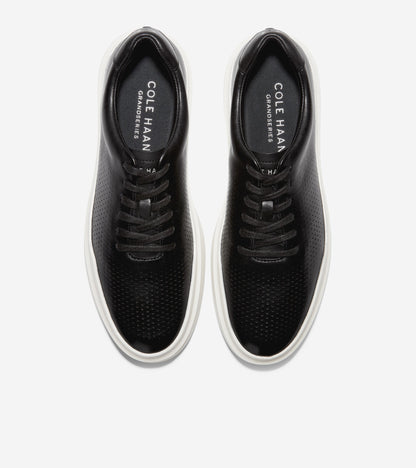 ColeHaan-GrandPrø Rally Laser Cut Sneaker-c31219-Black