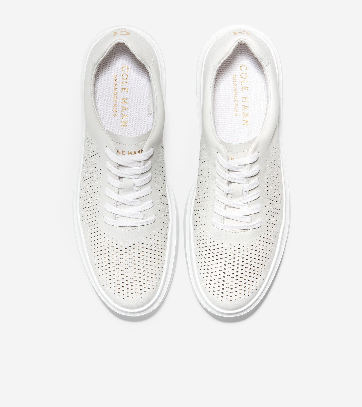 ColeHaan-GrandPrø Rally Laser Cut Sneaker-c31436-White