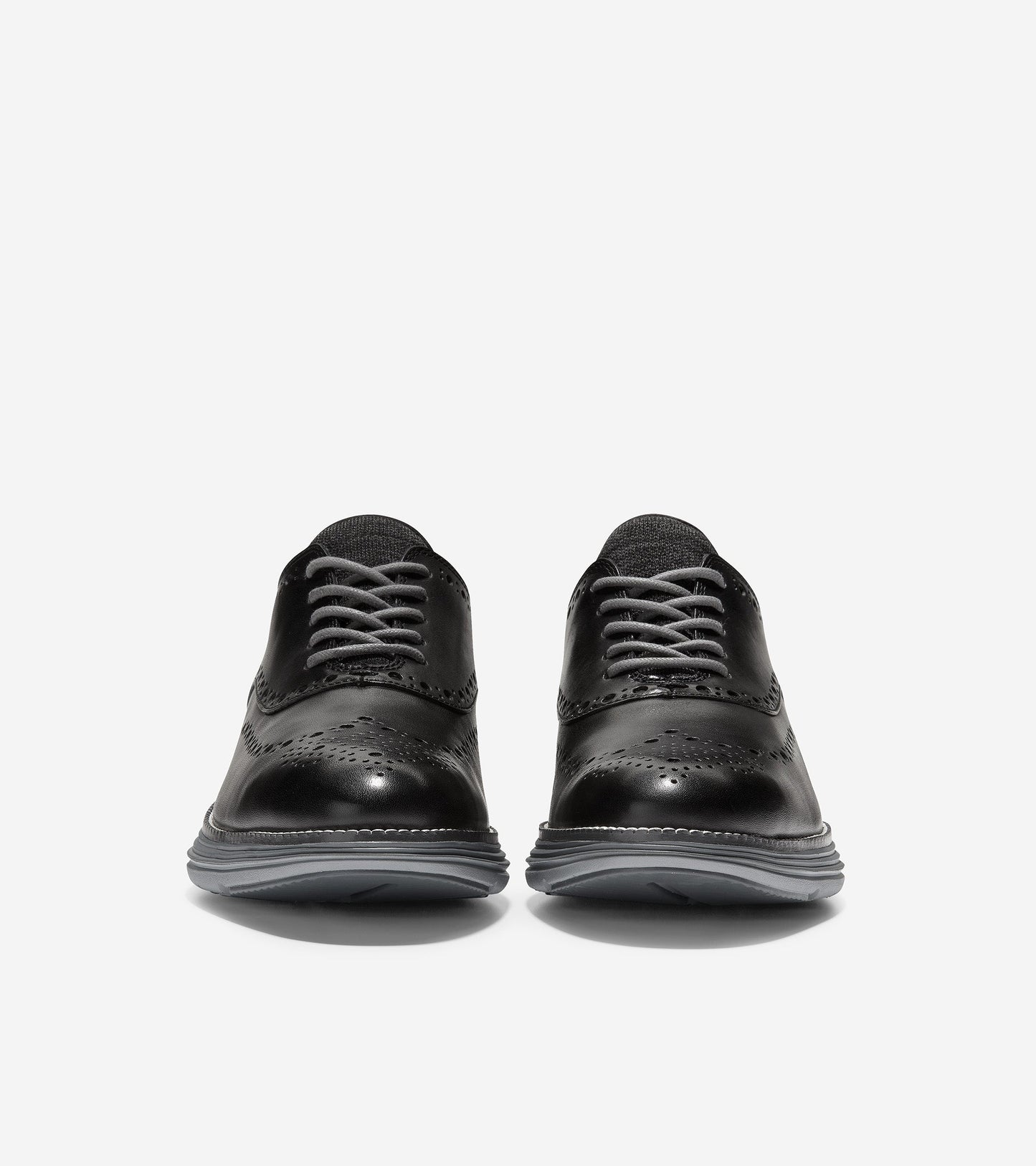 ColeHaan-ØriginalGrand Ultra Wingtip Oxford-c32064-Black Leather-Quiet Shade