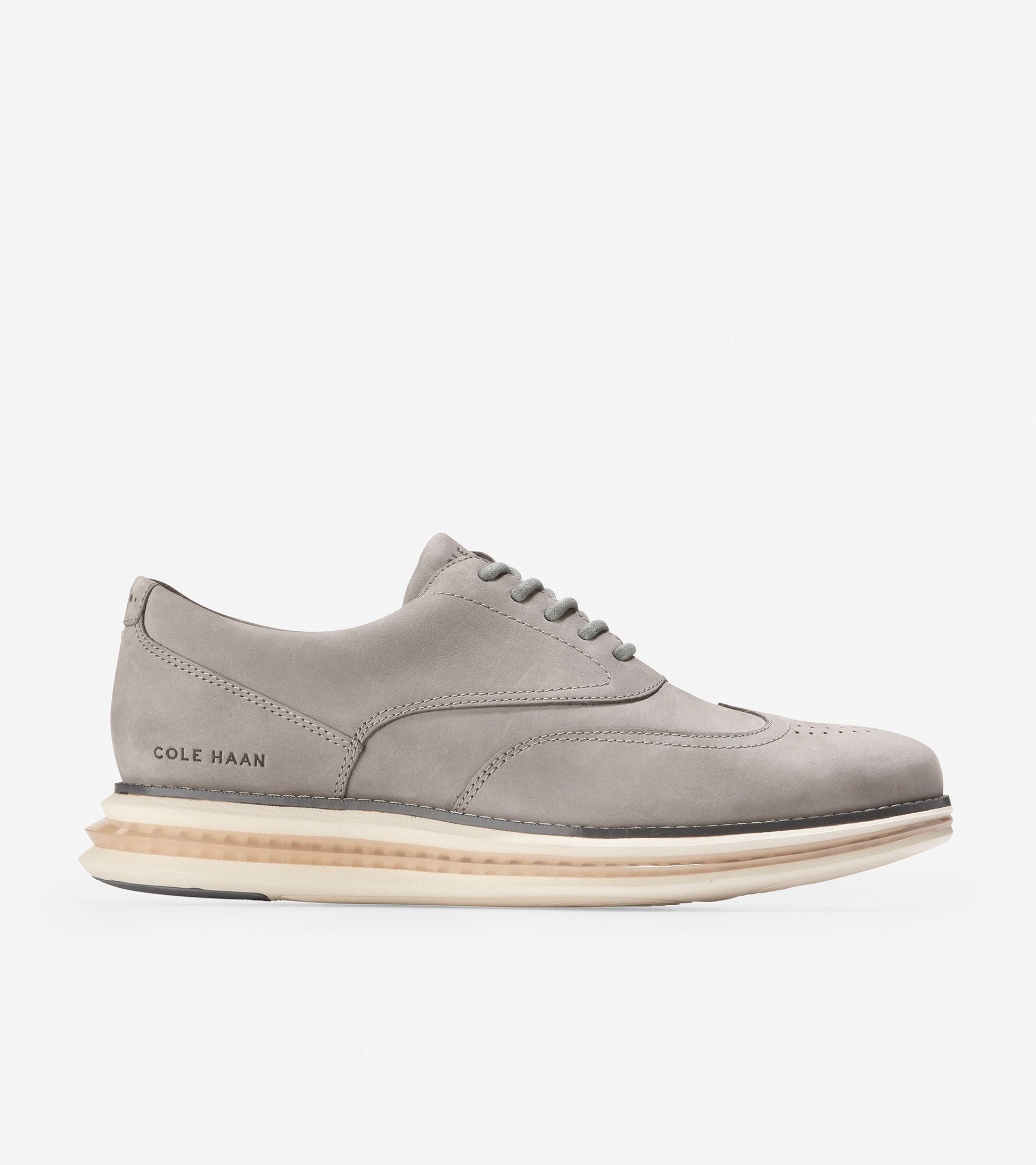 ColeHaan-ØriginalGrand Energy Wingtip Oxford-c33539-Ironstone-Ivory
