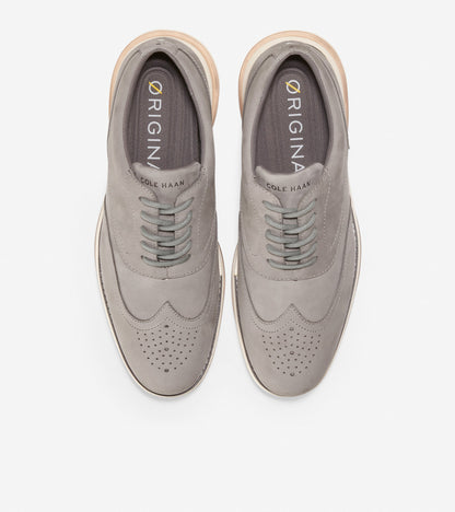 ColeHaan-ØriginalGrand Energy Wingtip Oxford-c33539-Ironstone-Ivory