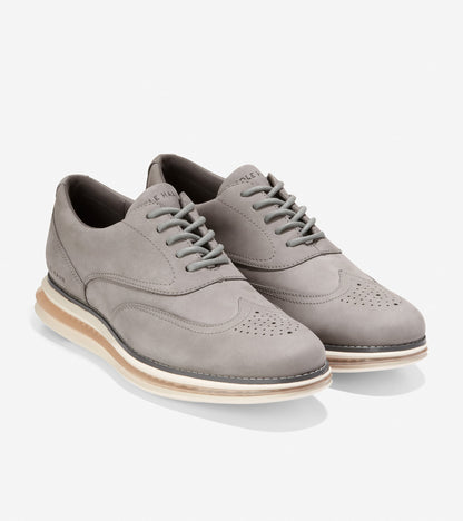 ColeHaan-ØriginalGrand Energy Wingtip Oxford-c33539-Ironstone-Ivory