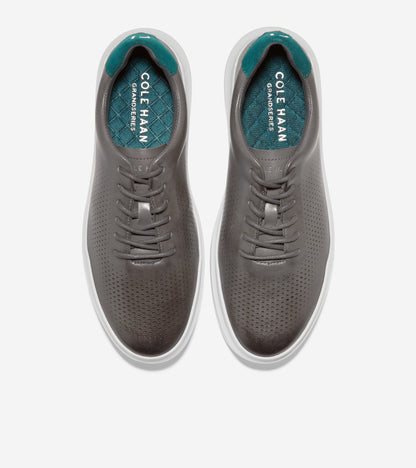 c35262-Men's GrandPrø Rally Laser Cut Sneaker-Magnet-Deep Teal