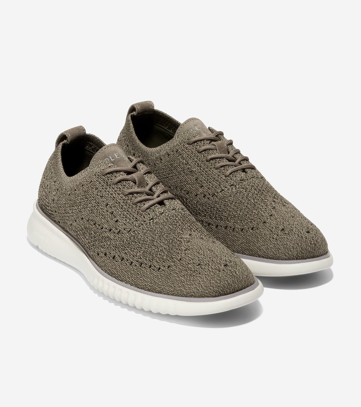 c35633-Men's 2.ZERØGRAND Wingtip Oxford-Stone Grey-Dark Fern Stitchlite™