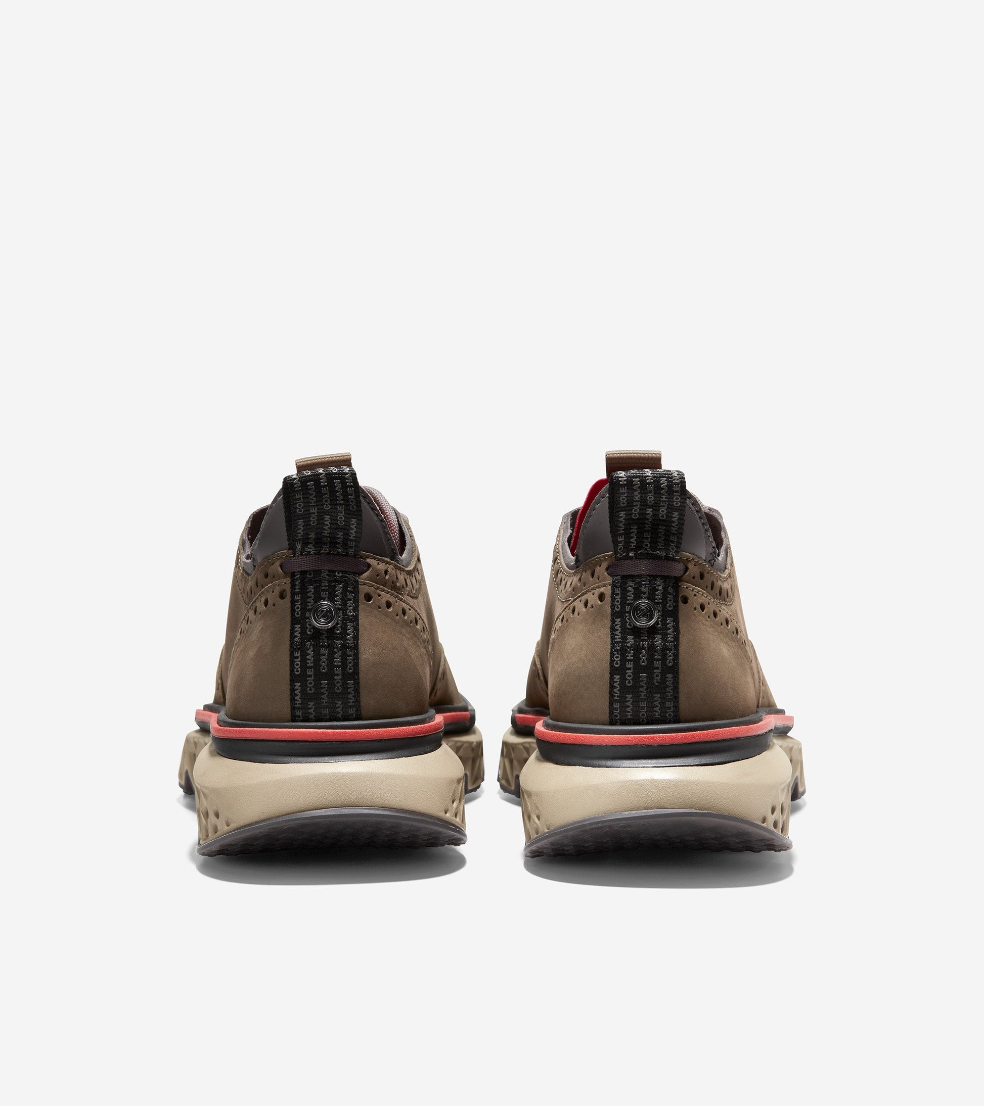 C36239-Men's 5.ZERØGRAND Wingtip Oxford-Stone Grey