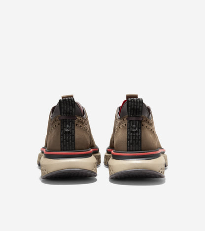 C36239-Men's 5.ZERØGRAND Wingtip Oxford-Stone Grey