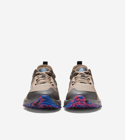 C36361-Men's ZERØGRAND Overtake All-Terrain Running Shoe II-Brown