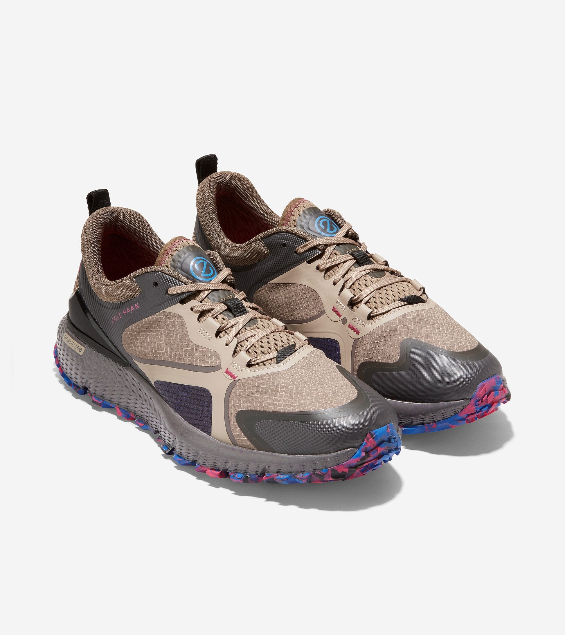 C36361-Men's ZERØGRAND Overtake All-Terrain Running Shoe II-Brown