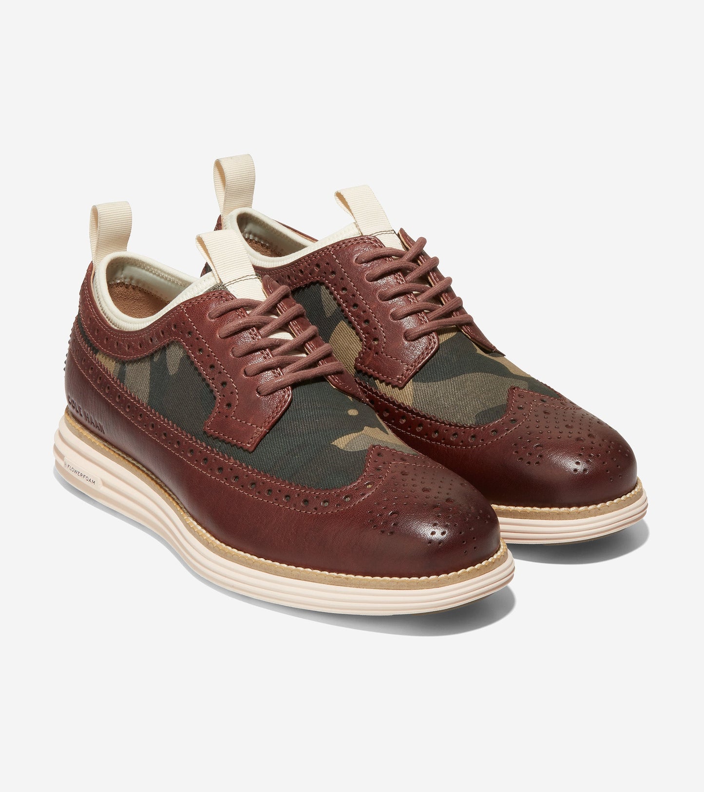 c36520-Men's ØriginalGrand Longwing Neoprene Oxford-Papaya-Camo Print