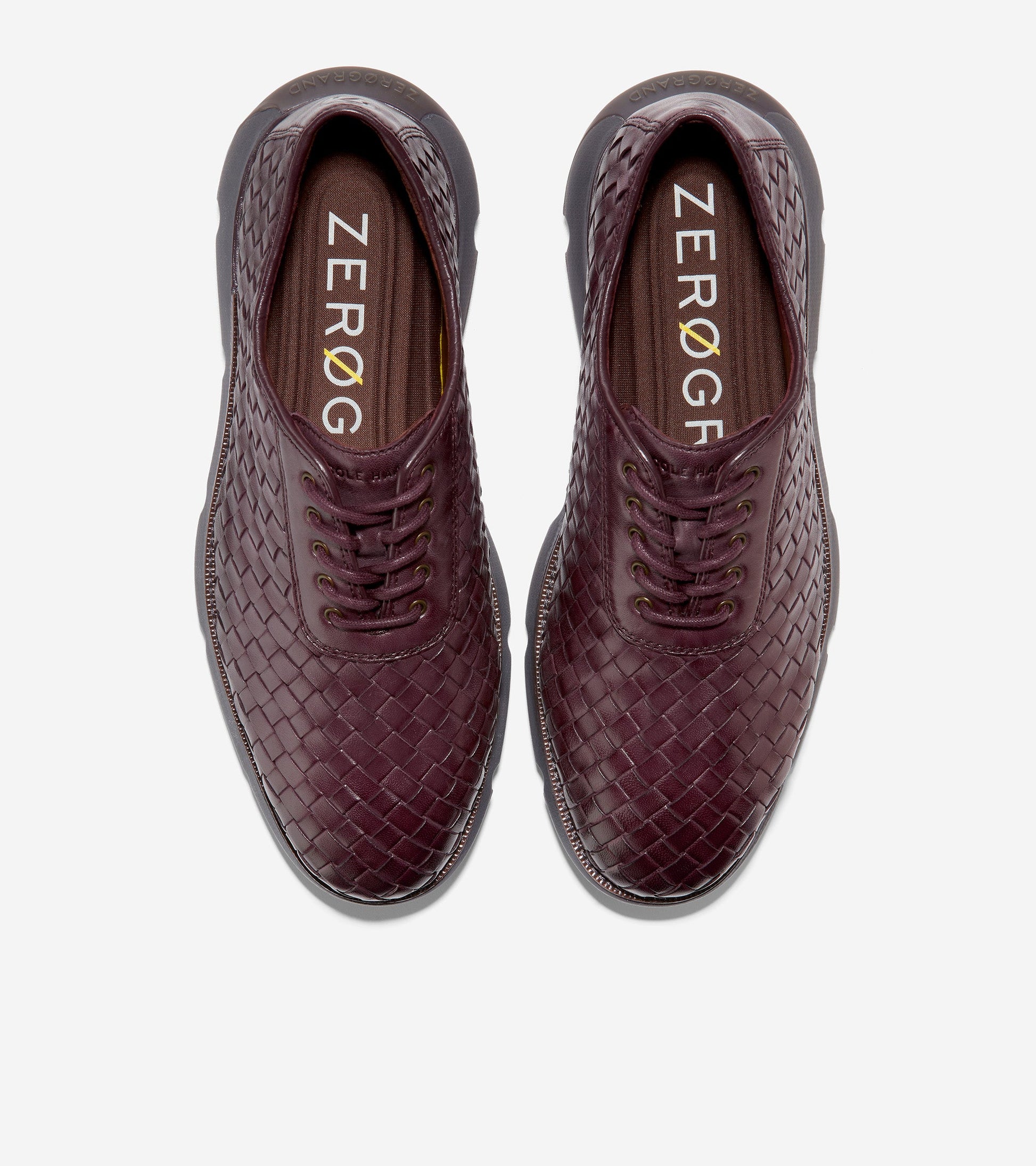 c36524-4.ZERØGRAND Hand-Woven Oxford-Cordovan Leather-Magnet