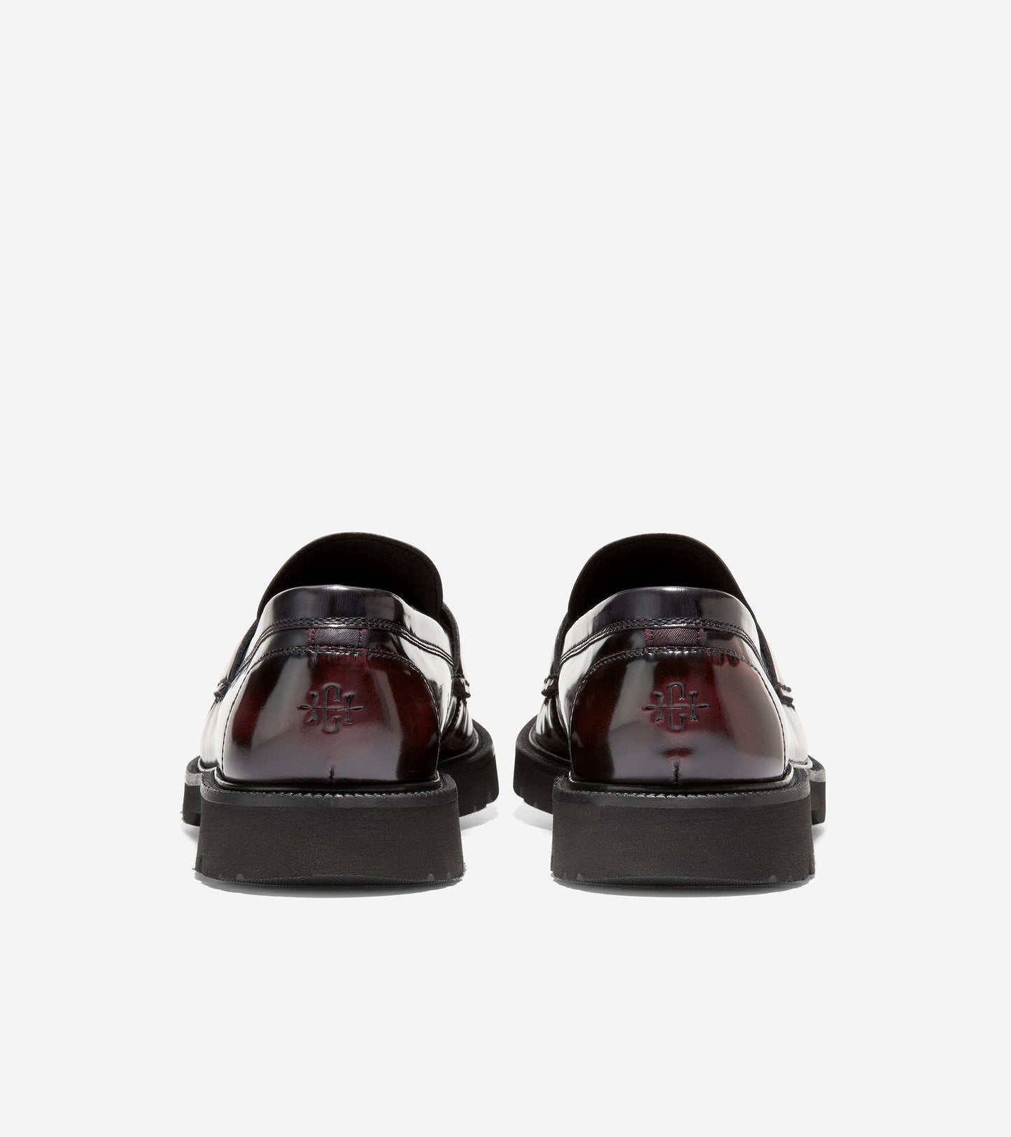 C36537-Men's American Classics Penny Loafer-Deep Burgundy-Black