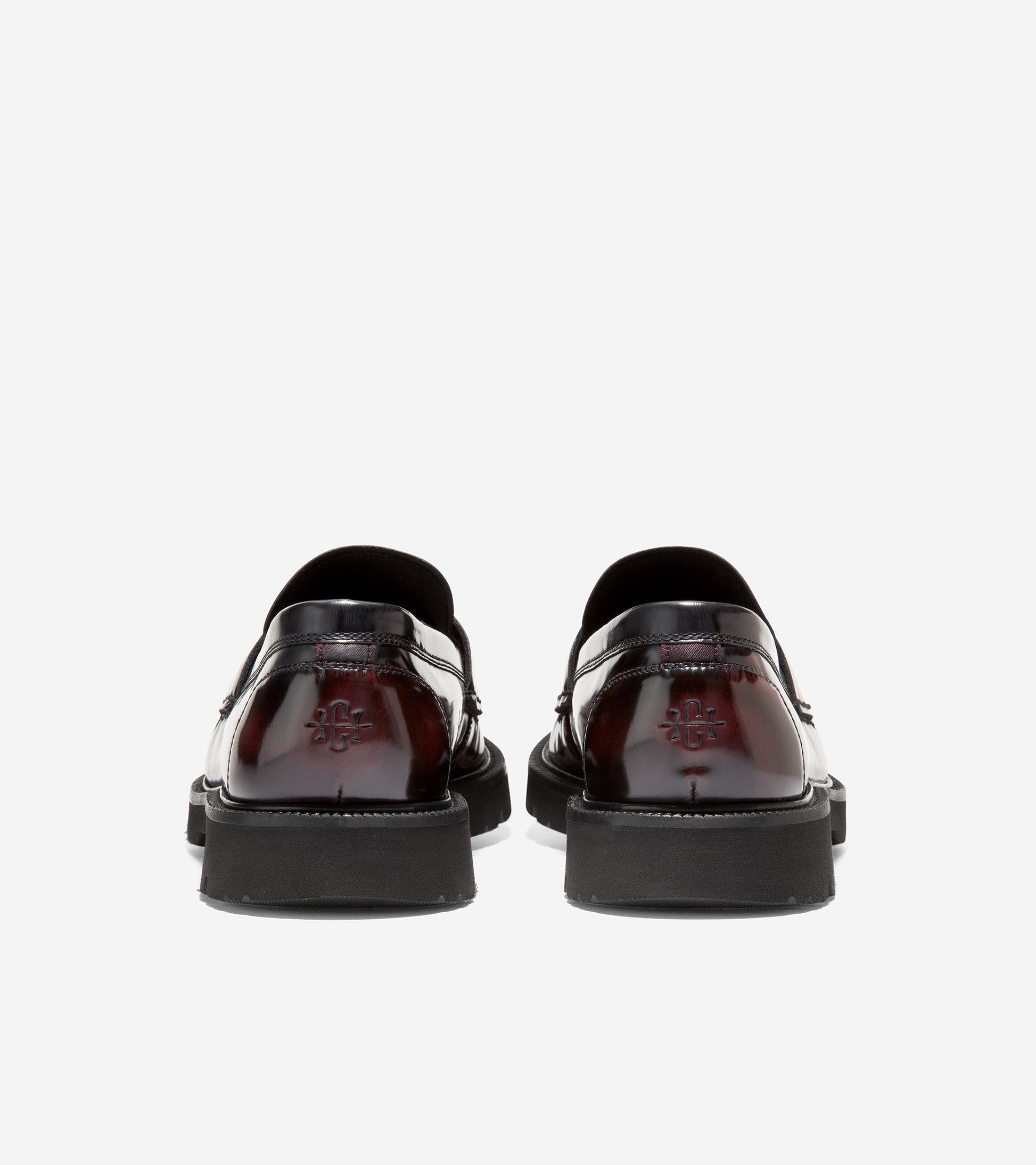 C36537-Men's American Classics Penny Loafer-Deep Burgundy-Black