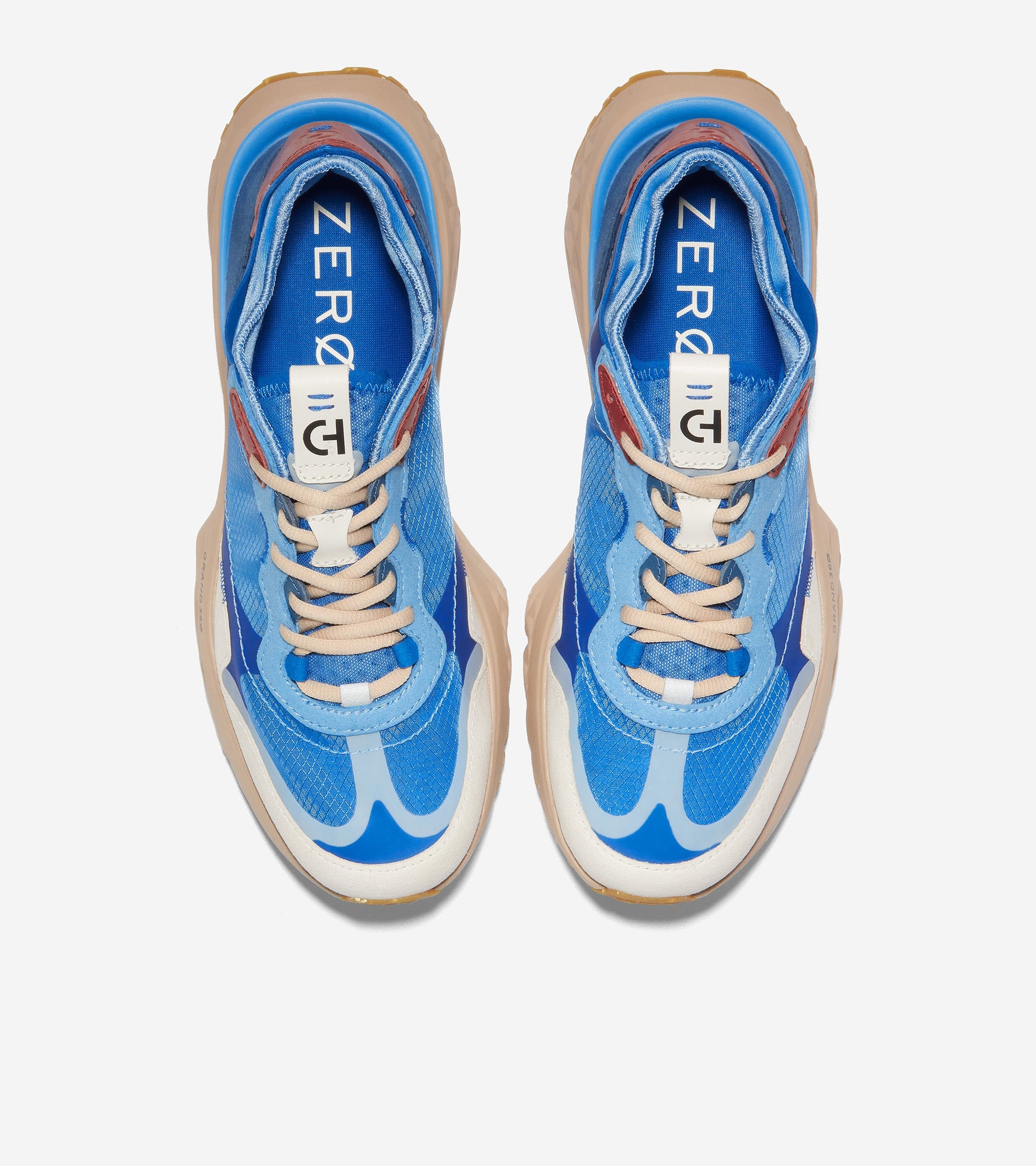 C36571-Men's 5.ZERØGRAND Running Shoe-Lapis Blue-Azure Blue-Sesame